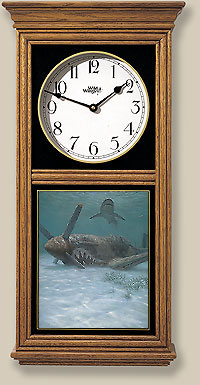 Shark Clock